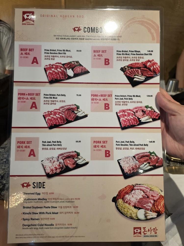 Don Sarang Original Korean BBQ (donsarang)